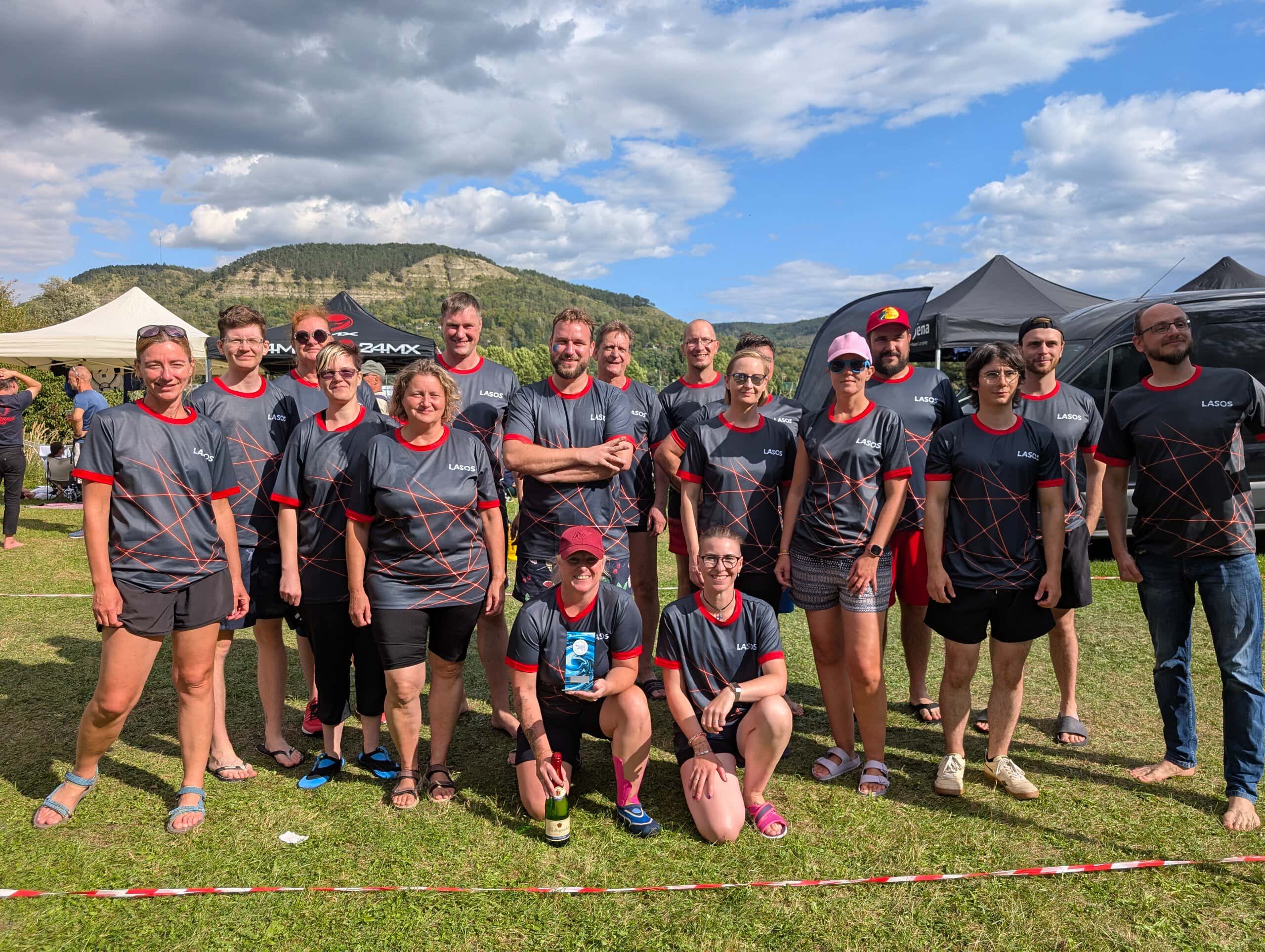 Gemeinsam im Takt: LASOS beim ACP-Drachenboot-Sprint in Jena